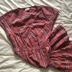 Universal Thread V-Neck Striped Dress